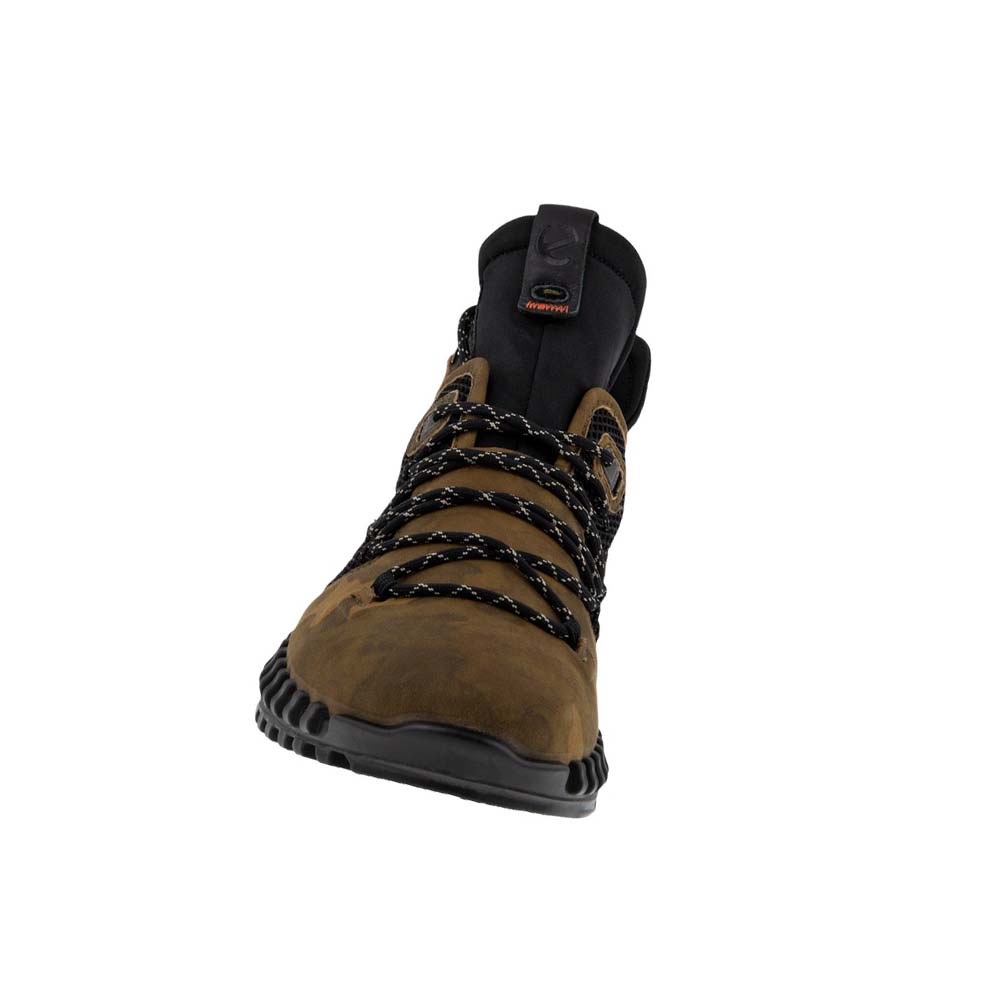 Pánské Boty Ecco Zipflex Hi-top Černé | CZ 455MQZ